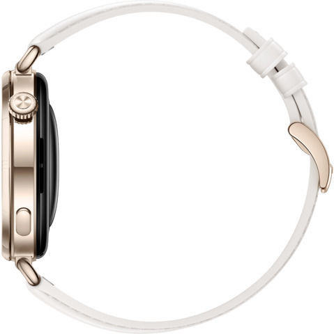 Huawei Watch GT 6 Stainless Steel 41mm Waterproof with Heart Rate Monitor (White Leather)
