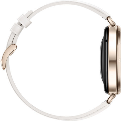 Huawei Watch GT 6 Stainless Steel 41mm Waterproof with Heart Rate Monitor (White Leather)