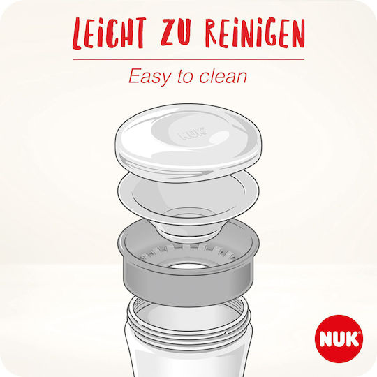 Nuk Silicone Baby Food Accessory Replacement Silicone Spout White