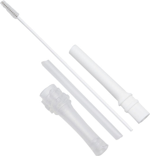 Nuby Silicone Baby Replacement Straw No-spill for 12+ months Transparent