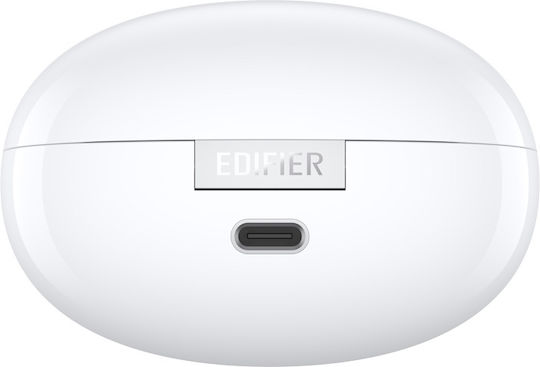 Edifier LolliClip Open Ear Bluetooth Handsfree Ακουστικά με Αντοχή στον Ιδρώτα και Θήκη Φόρτισης Λευκά