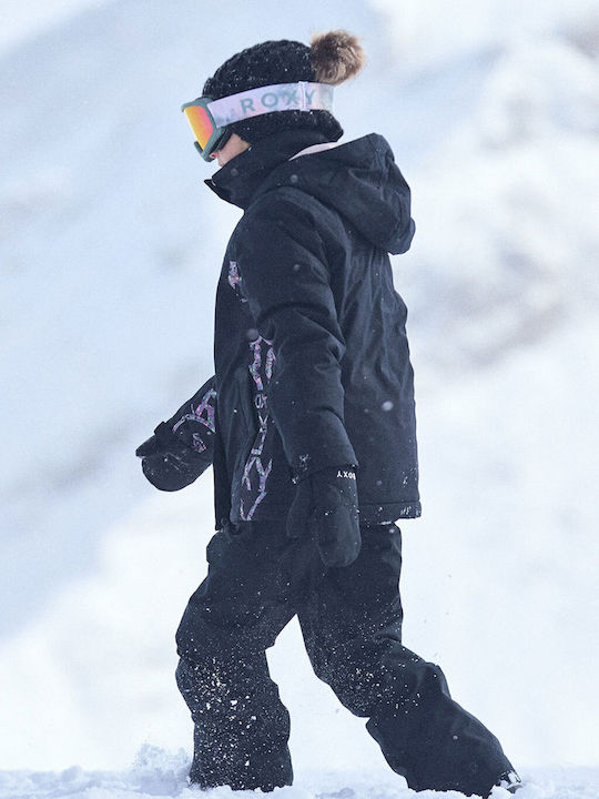 Galaxy Kids Casual Coat with Lining and Hood True Black