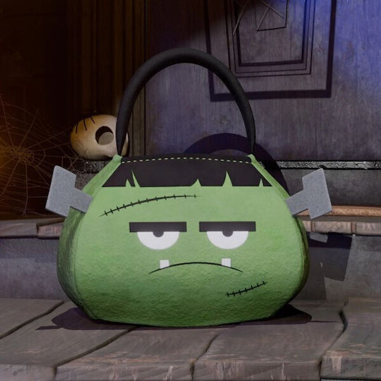 Legami Milano Fabric Bag for Gift with Theme "Halloween" Green