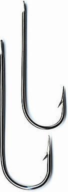 Carlige de Pescuit Mustad 1251c Nichel Nr. 5 100 Bucăți