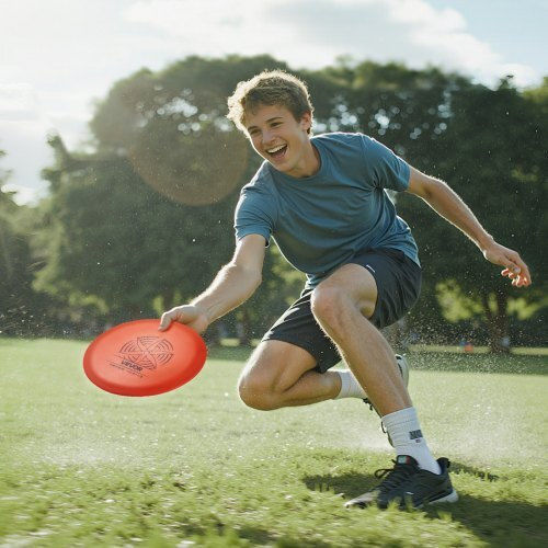 Vevor Disc Golf Set 6 Pieces Flying Discs Beginners Starter Set Disc Golf Putter Mid-Range Driver Including Mini Marker Portable Backpack Outdoor Yard Lawn Beach Park