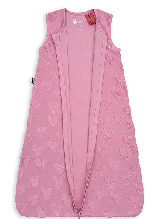Baby Bliss Spring Baby Sleeping Bag 1 Tog Pink