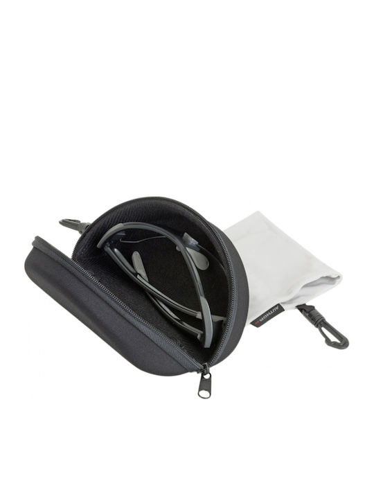 Author Sunglasses Vision LX Unisex Sunglasses with Black Plastic Frame and Transparent Lens 09201201