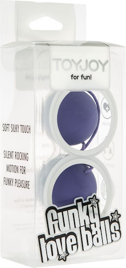 ToyJoy Funky Love Balls Κολπικές Μπάλες Μωβ
