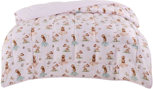 Astron Italy Kids Duvet Fairy Girl Multicolour 160x220cm