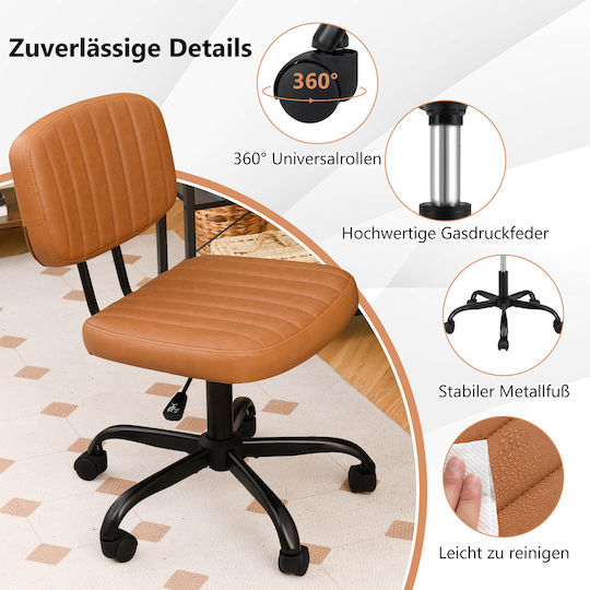 Costway Costway Bürostuhl mit Einstellbaren Arme Braune