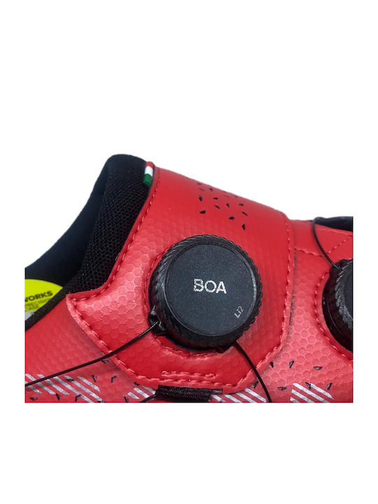 Crono Niedrig Radschuhe Rot