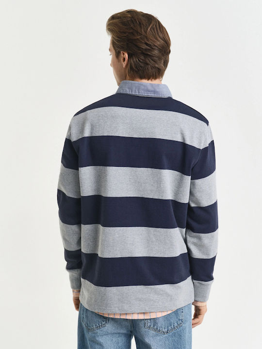 Polo Μπλούζα Μακρυμάνικη Gray