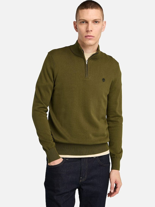 Williams River Long Sleeve Sweater Olive