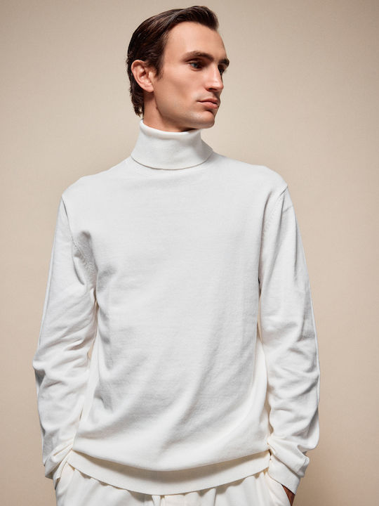 Langarm Pullover Weiß