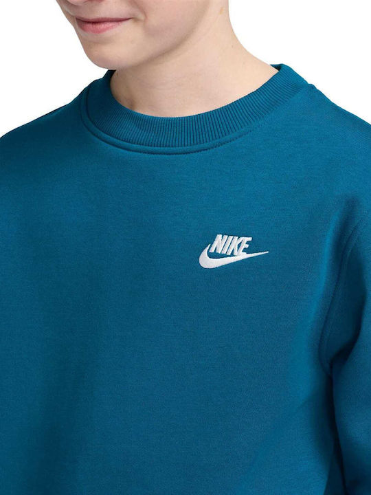 Полар Детски Суичър Зелен Sportswear Club