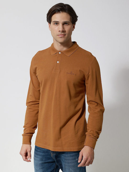 Long Sleeve Blouse Camel