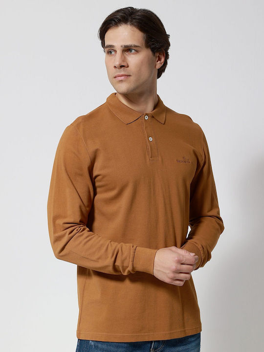 Long Sleeve Blouse Camel