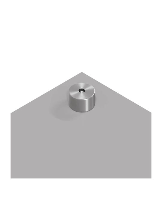 vidaXL Rectangular Glass Back Open Gray 120x40cm 3415503 2 Pieces