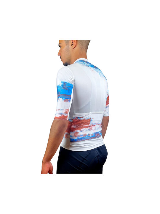 Demaraz Short Sleeves Cycling Jersey White