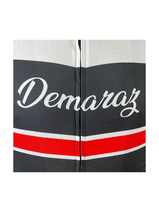 Demaraz Ανδρική Κοντομάνικη Μπλούζα Road Bike Μαύρη