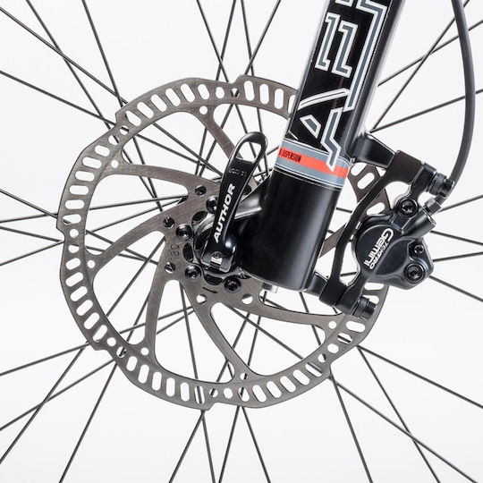 Author Traction 29" 2023 Μαύρο Mountain Bike με 20 Ταχύτητες και Μηχανικά Δισκόφρενα