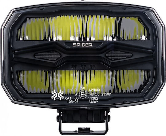 Led Far Auto X-Spider Ninja 12v24v 80w Drl Alb Portocaliu Strobe