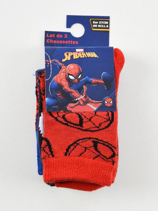 Superheroes Kindersocken Red 3 Paar