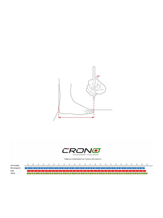 Crono Unisex Ψηλά Παπούτσια Ποδηλασίας Βουνού Μαύρα