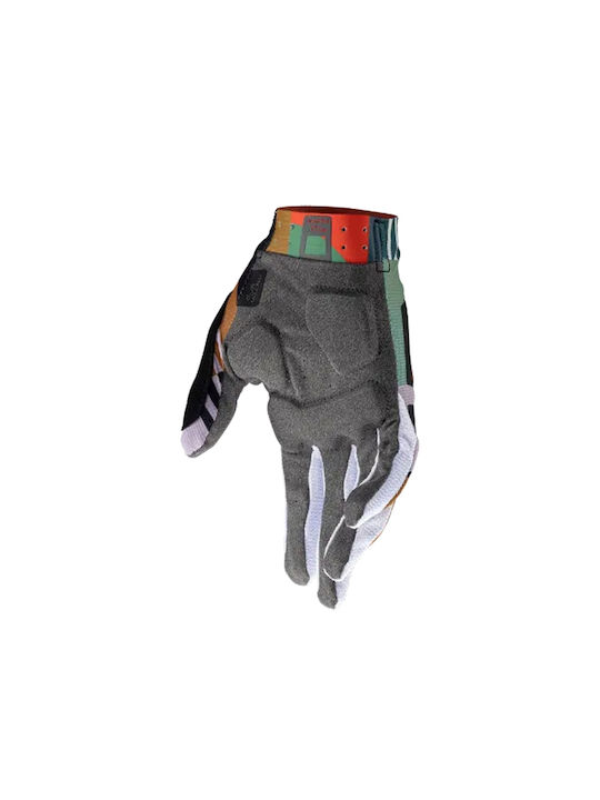 Endurance Full Finger Cycling Gloves Adults with Gel Multicolored