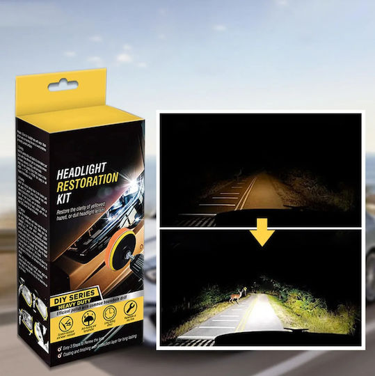 Locobondso Professionelles Set Für Die Wiederherstellung Und Das Glänzen Von Autolampen Diy Heavy Duty