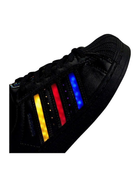Superstar Superstar Led Lights Детски маратонки Low Светещи Черни