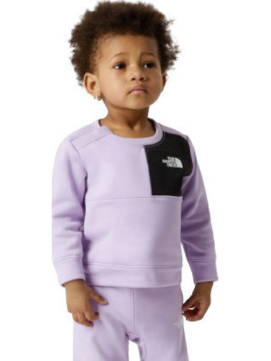 Set Trening Pentru Copii Violet 2 Bucăți Performance Fleece Twopiece Set