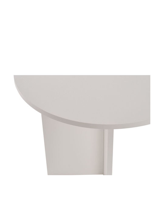 Sablin Τραπέζι Τραπεζαρίας Ξύλινο White 180x89.5x75εκ.