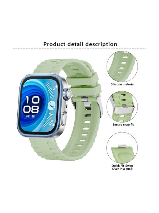 Kalebol Curea Silicon Gri (Ceas Huawei Fit 3)