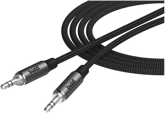 Buddi 3.5mm male - 3.5mm male Cable Black 5m