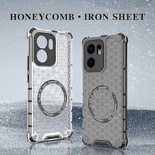 Techsuit Umschlag Rückseite Transparent (Oppo Reno13 F / FS)