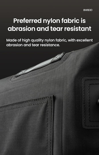 Loboo Waterproof Motorcycle Tail Bag 30lt Black