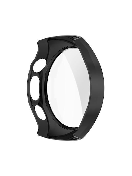 Carcasă de Plastic cu Sticlă în culoarea Negru pentru Huawei Watch 5 - 42mm