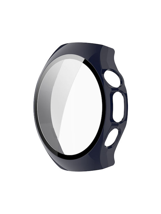 Carcasă de Plastic cu Sticlă în culoarea Albastru pentru Huawei Watch 5 - 42mm
