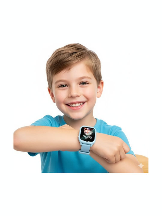 Awei Παιδικό Smartwatch H29 με GPS & Κάμερα Γαλάζιο
