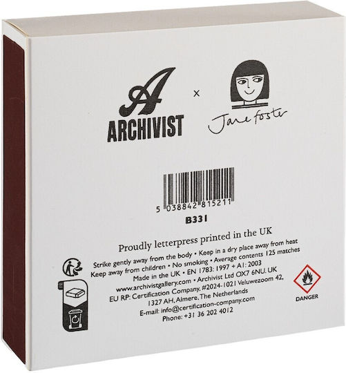 The Archivist Matches 10mm 125 Pieces
