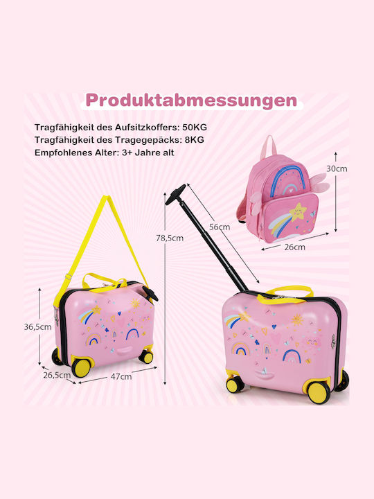 Costway Reisekoffer Hartschalen mit 4 Räder BN10003ST