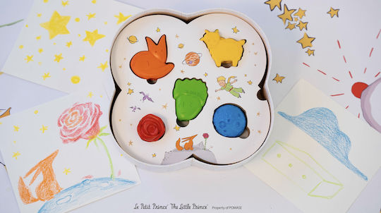 Little Prince Planet Love Finger Crayons