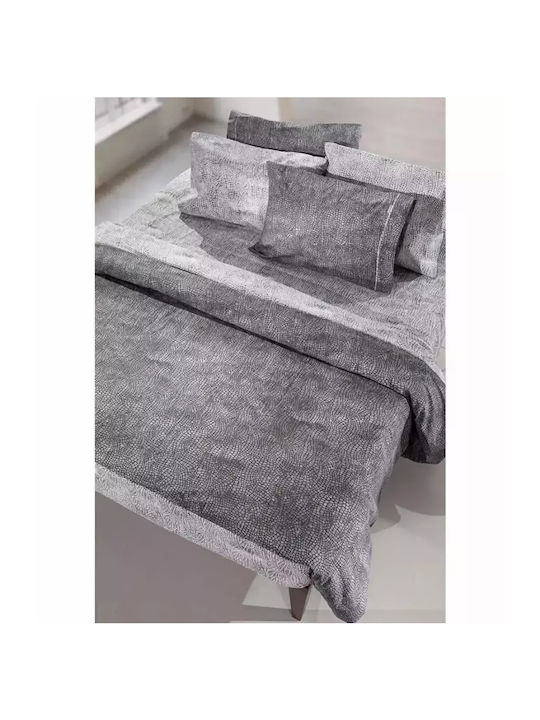 Guy Laroche Sheet Sets Queen 240x265cm. Safari Anthracite 4pcs