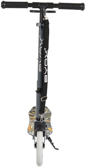 Byox Kids Scooter Foldable Flurry 2-Wheel Grey