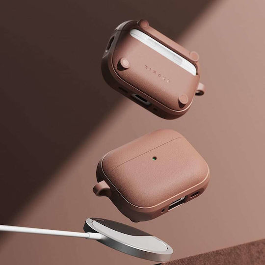 Ringke Onyx Magnetic Калъф от силикон в розов цвят за Apple AirPods Pro 3