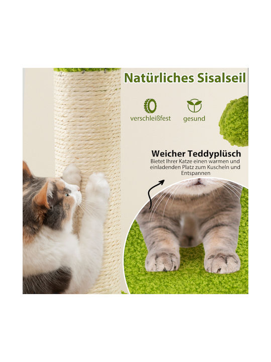 Costway Scratching Post Floor Mats Green