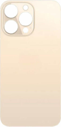 Καπάκι Μπαταρίας Back Cover Glass Χρυσό για iPhone 13 Pro Max