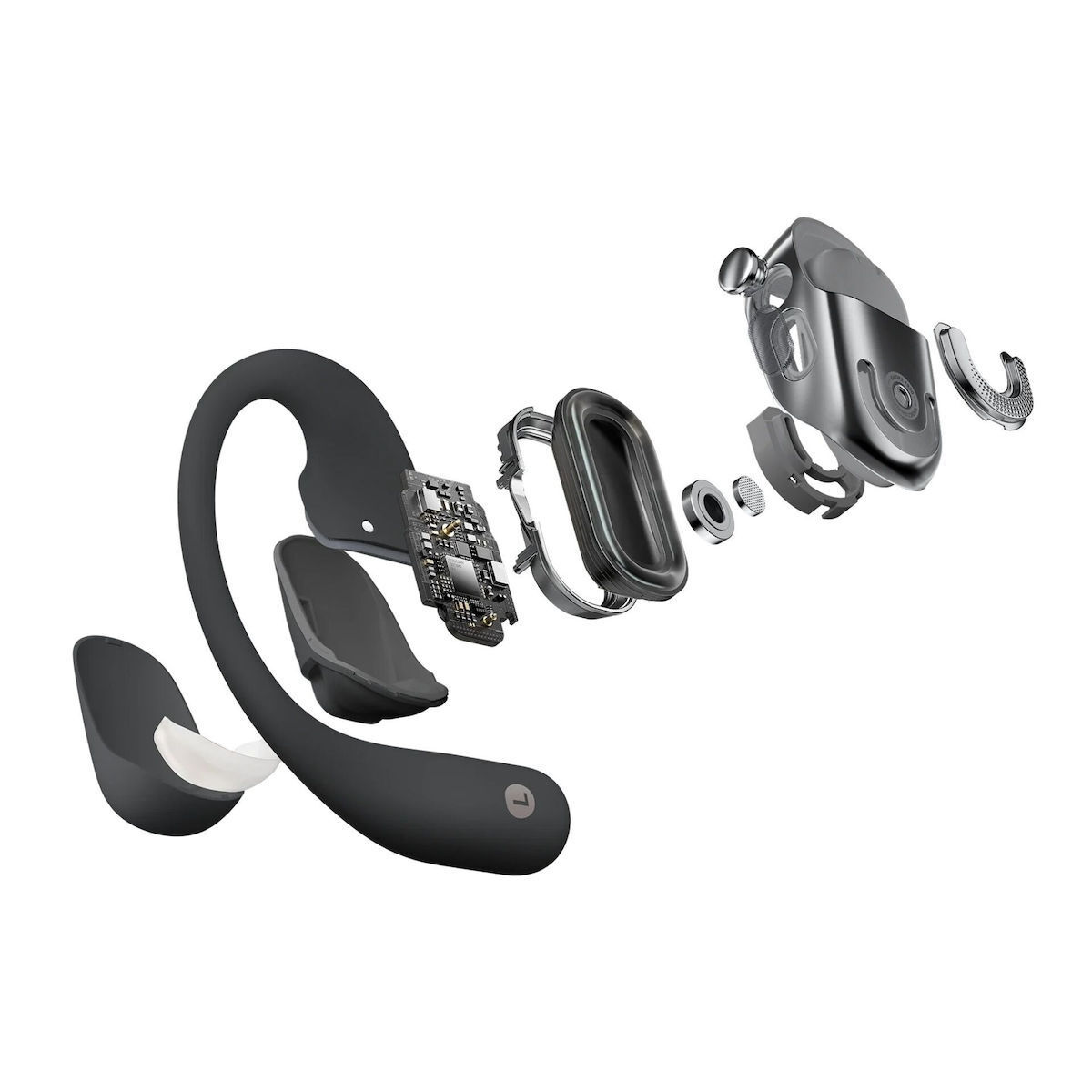 Shokz OpenFit 2+ Open Ear Bluetooth Handsfree Căști cu Rezistență