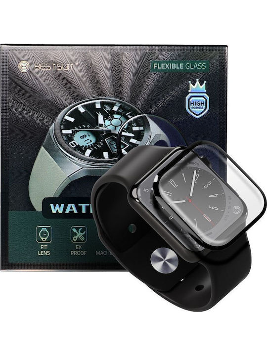 Bestsuit Flexible Nano Glass Tempered Glass για το Apple Watch 44mm 1τμχ FNGIW644